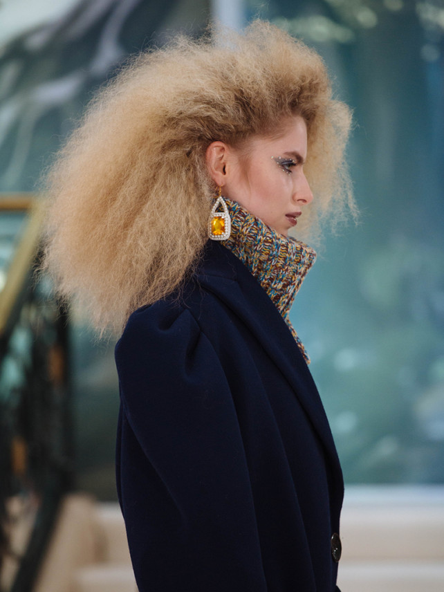 Paul Costelloe AW22 Volume Hairstyle